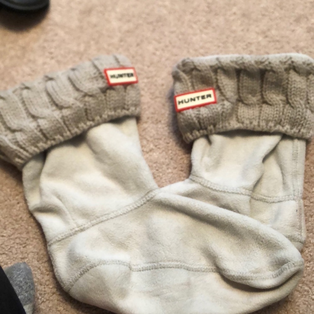 Fleece hunter boot liners